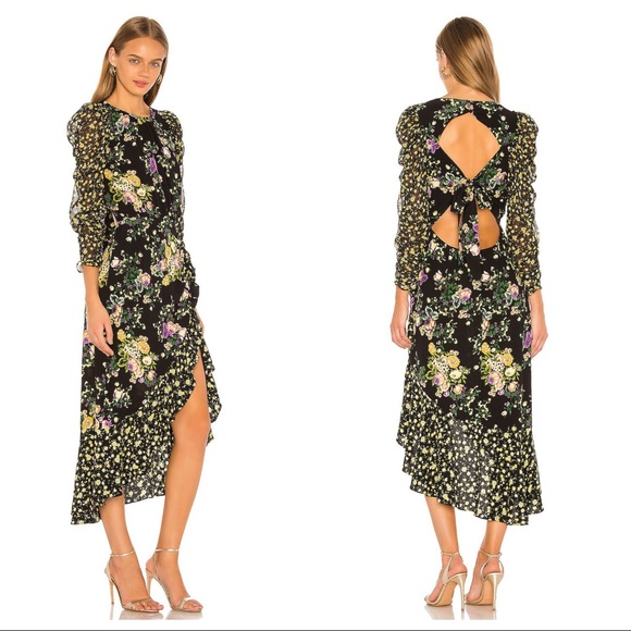 For Love And Lemons Dresses & Skirts - For Love & Lemons Ross Midi floral dress